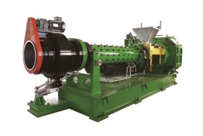 XJDL-250×12D 銷釘式冷喂料過濾擠出機  （單門內(nèi)切式過濾機頭）