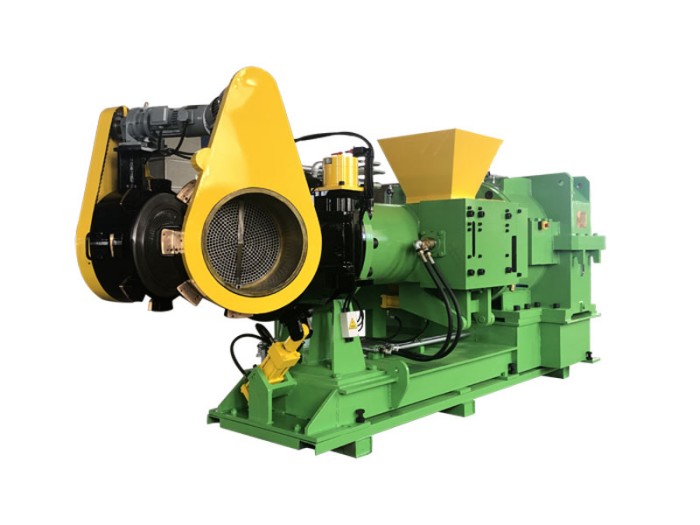 XJL-350熱喂料過濾擠出機（雙門內(nèi)切式濾膠機頭）